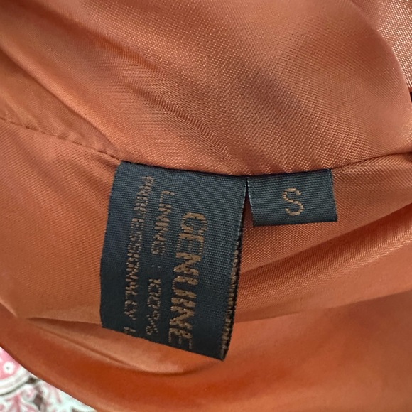 Suede Fringe Leather Jacket in Tan - Picture 7 of 9